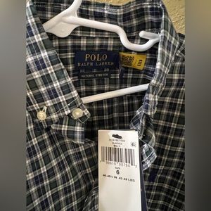 Ralph Lauren boys shirt button up